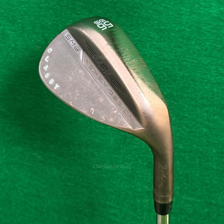 Titleist Vokey SM8 Jet Black 56-10S 56° Sand Wedge Vokey Design Steel Wedge Flex