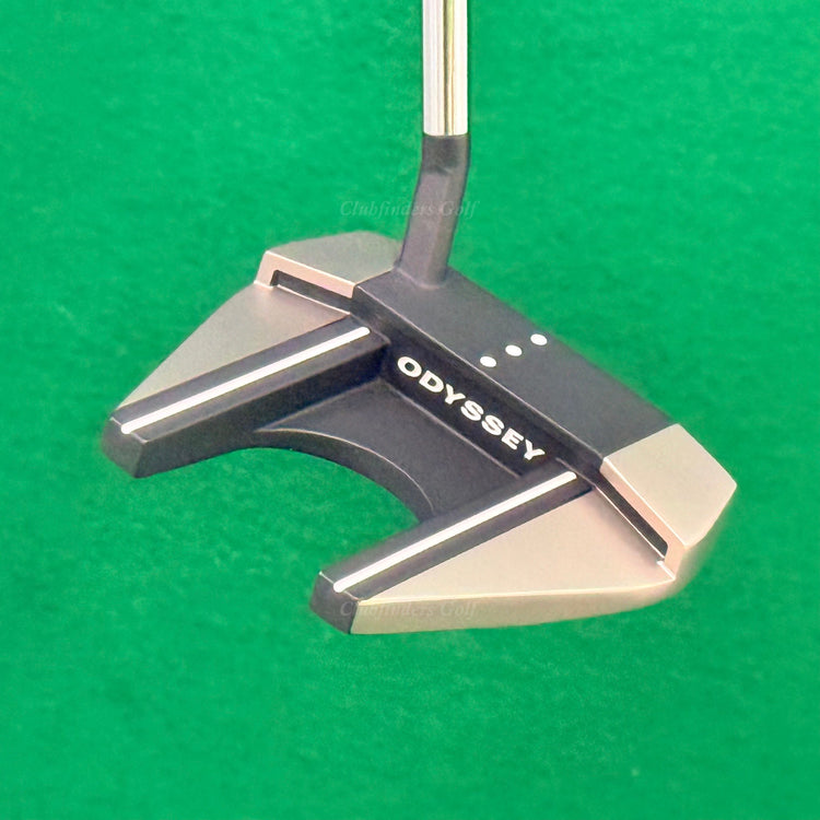 Odyssey '24 Microhinge #7 S 34" Slant-Neck Mallet Putter Golf Club w/ HC