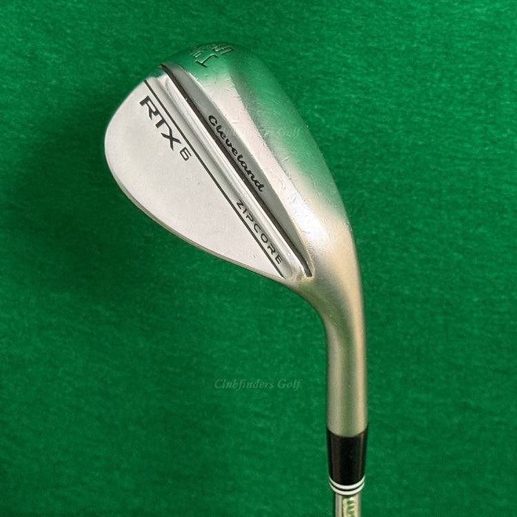 Cleveland RTX6 Zipcore Mid Chrome 54-10 54° Sand Wedge DG Spinner TI Wedge Flex