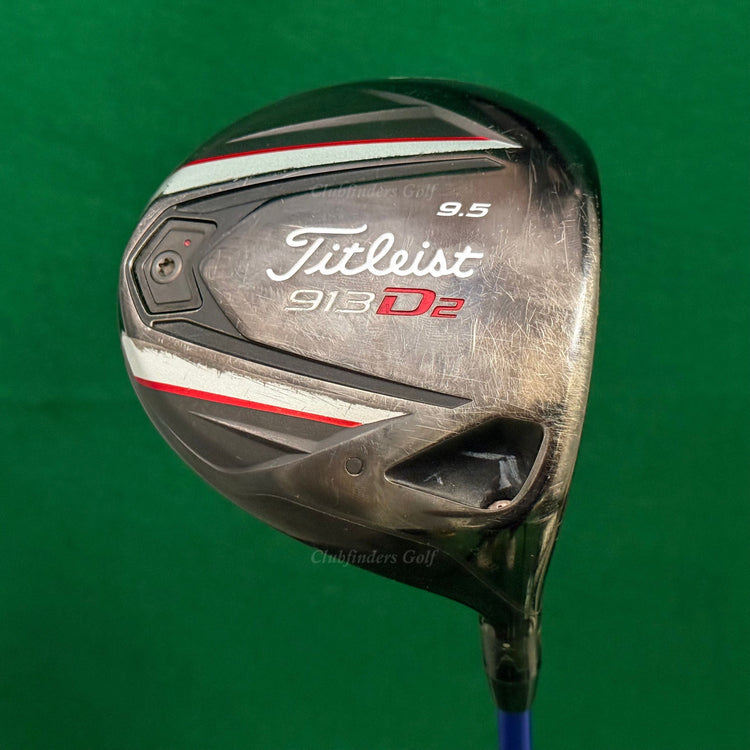 Titleist 913D2 913 D2 9.5° Driver Mitsubishi Rayon Diamana S+ 62 Graphite Stiff
