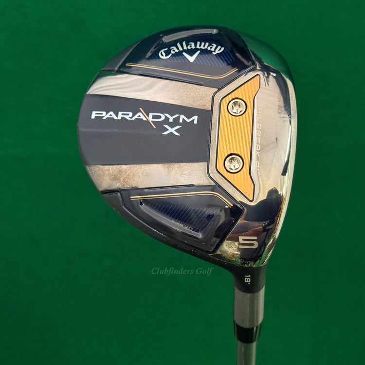 Callaway Paradym X 18° Fairway Wood 5 Fujikura Air Speeder 50-R Graphite Regular