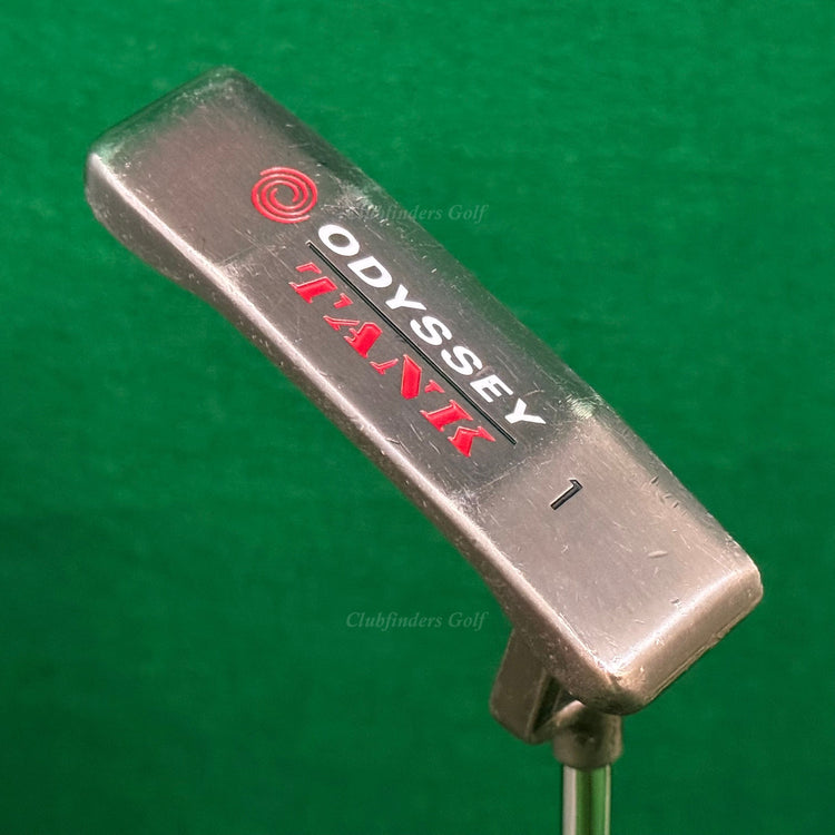 Odyssey Tank #1 35.5" Plumbers-Neck Putter Golf Club w/ Super Stroke