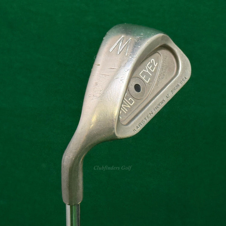 LH Ping Eye 2 Black Dot PW Pitching Wedge Karsten ZZ-Lite Steel Stiff