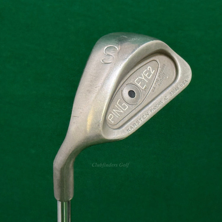 LH Ping Eye 2 Black Dot SW Sand Wedge Karsten ZZ-Lite Steel Stiff