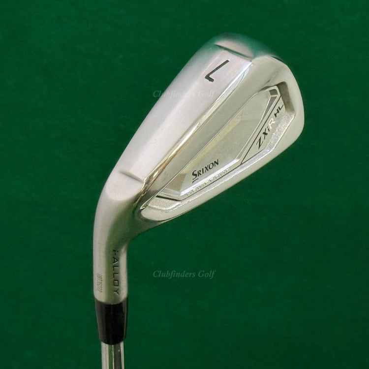 LH Srixon ZXiR HL Forged Single 7 Iron N.S. Pro 750 GH Neo Steel Seniors
