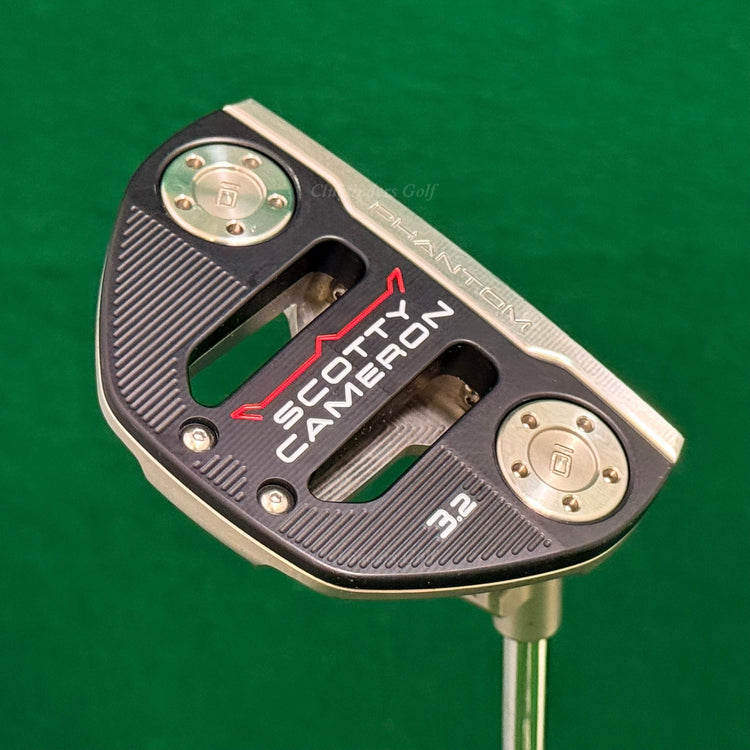 Scotty Cameron 2026 Phantom 3.2 35" Plumber's-Neck Mallet Putter w/ HC