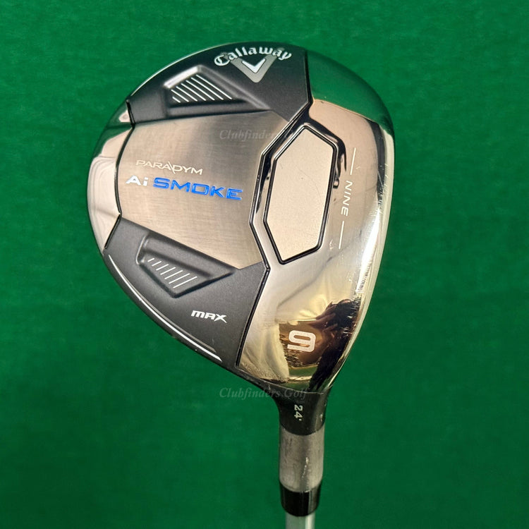 Callaway Paradym Ai Smoke Max 24° Fairway Wood 9 Vista Pro 55-R2 Seniors
