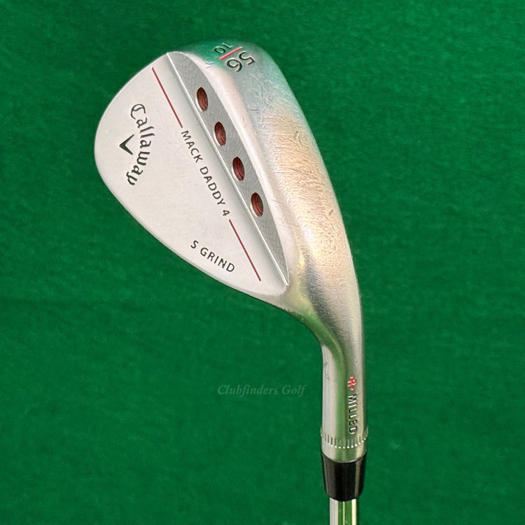 Callaway Mack Daddy 4 Chrome 56-10S 56° Sand Wedge DG S200 115 TI Steel Stiff