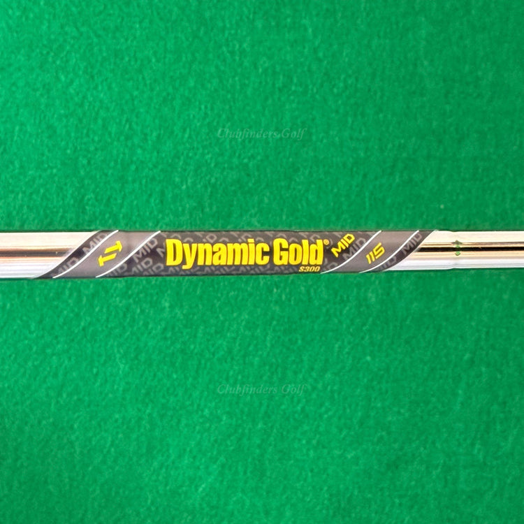 Maxfli XC2 Forged 4-PW Iron Set TT Dynamic Gold Mid 115 S300 Steel Stiff