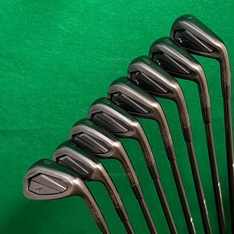 Mizuno JPX 925 Forged Black 4-GW Iron Set Mitsubishi MMT 105 S Graphite Stiff