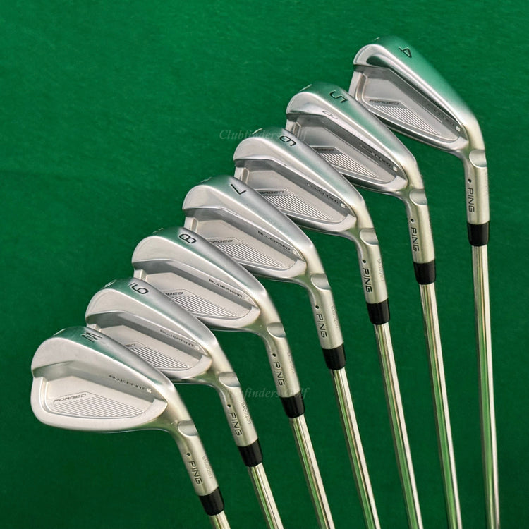 Ping Blueprint S Forged Black Dot 4-PW Iron Set TT Elevate MPH 95 Steel Regular