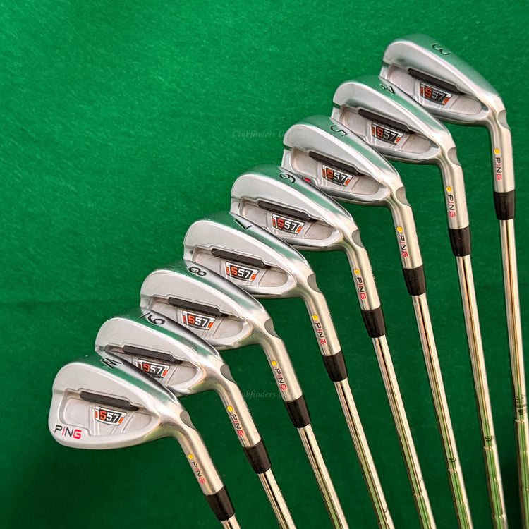 Ping S57 Yellow Dot 3-PW Iron Set Factory Ping Z-Z65 Steel Stiff