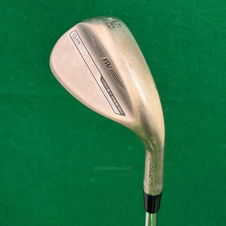 Titleist Vokey SM10 Nickel 58-10S 58° Lob Wedge Vokey Design Steel Wedge Flex