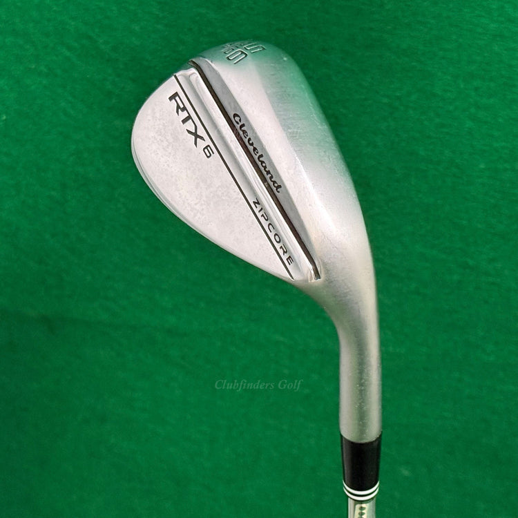 Cleveland RTX 6 Zipcore Chrome 56-10 56° Sand Wedge DG Spinner TI Wedge Flex