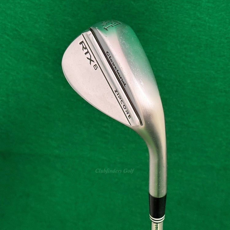 Cleveland RTX6 Zipcore Mid Chrome 54-10 54° Sand Wedge DG Spinner TI Wedge Flex