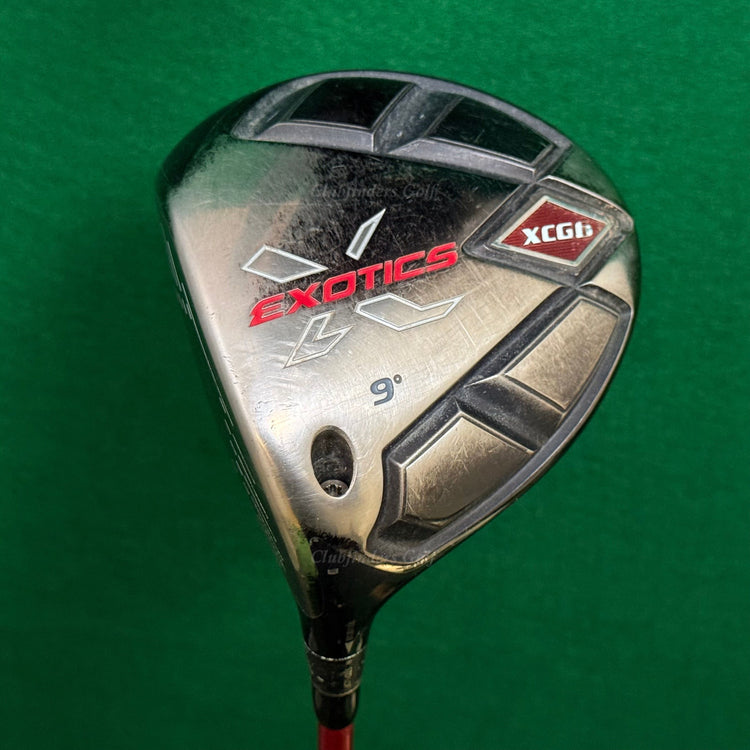 LH Tour Edge Exotics XCG6 9° Driver Exotics Motore 60-A Graphite Seniors