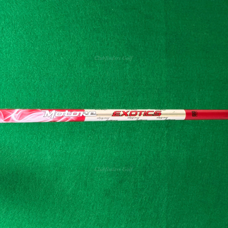LH Tour Edge Exotics XCG6 9° Driver Exotics Motore 60-A Graphite Seniors