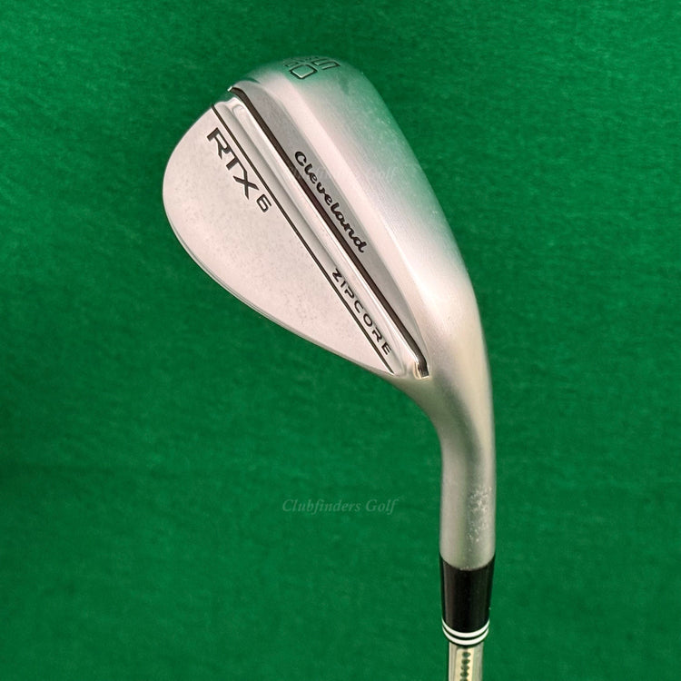 Cleveland RTX 6 Zipcore Chrome 50-10 50° Gap Wedge DG Spinner TI Wedge Flex