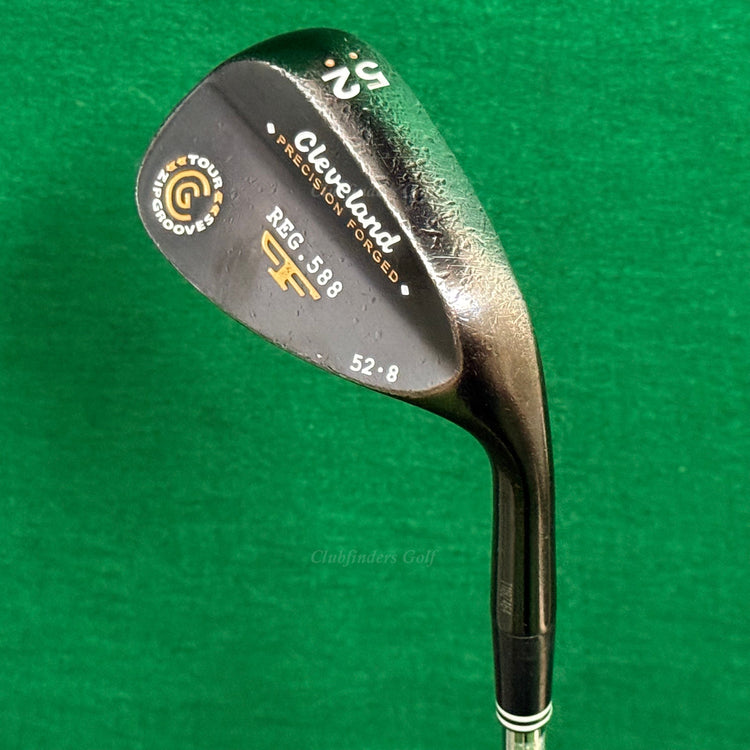 Cleveland Tour Action REG 588 Black 52-8 52° Gap Wedge Tour Concept Wedge Flex