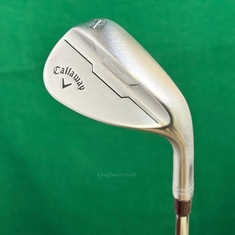 Callaway Opus Chrome 56-14W 56° Sand Wedge Dynamic Gold 115 Mid Steel Wedge Flex
