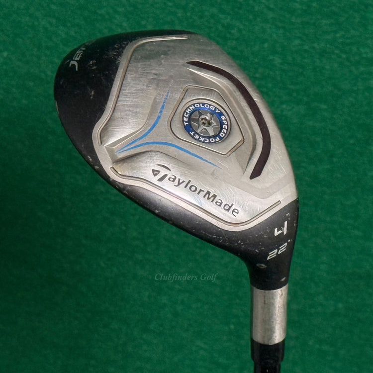 TaylorMade JetSpeed 22° 4 Hybrid Velox T 65-R Graphite Regular *DENT*