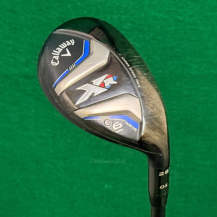 Callaway XR16 OS 28° 6 Hybrid Mitsubishi Rayon Fubuki AT 55 Graphite Regular