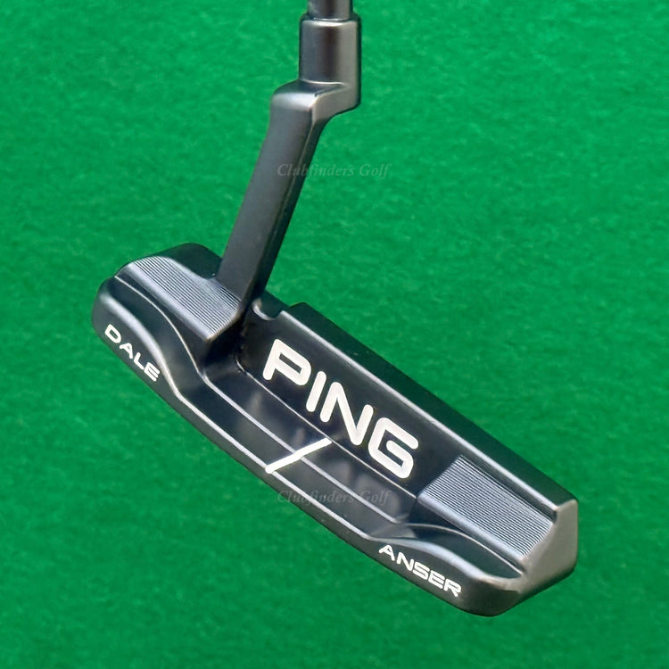 Ping Vault 2.0 Dale Anser Black Dot Stealth Black 33.5" Putter Golf Club w/ HC