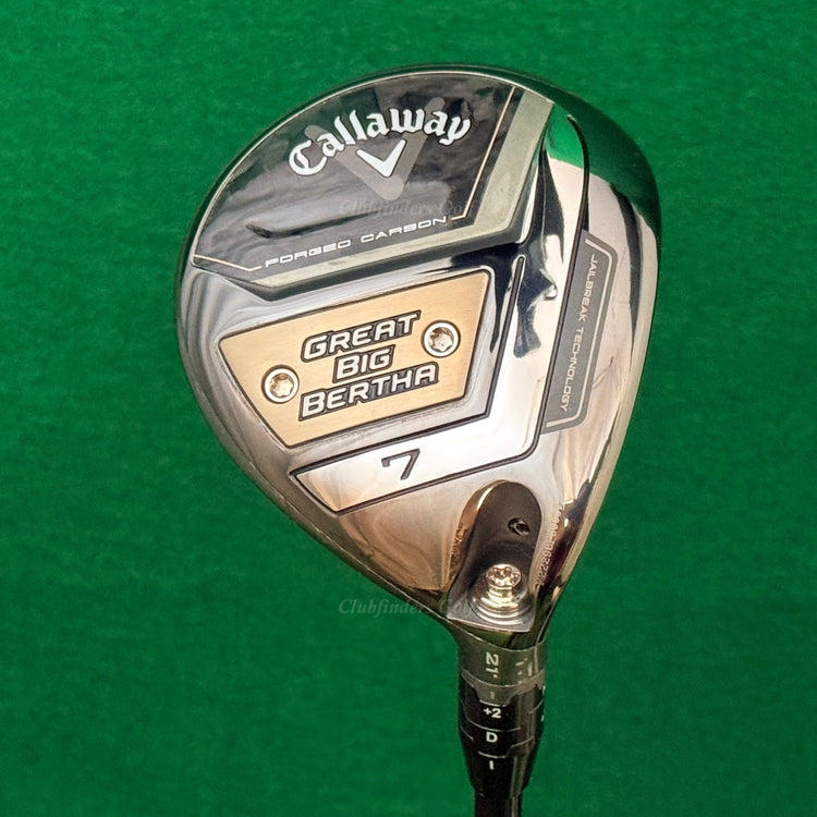 Callaway 2023 Great Big Bertha 21° Fairway 7 Wood HZRDUS Smoke Red RDX Stiff