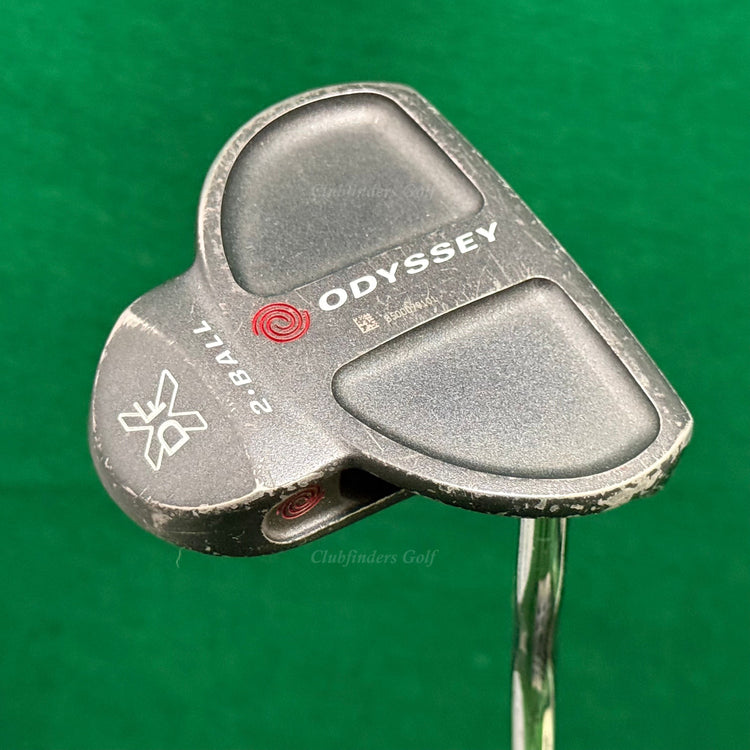 Odyssey DFX 2-Ball Black 36.5" Double-Bend Mallet Putter Golf Club