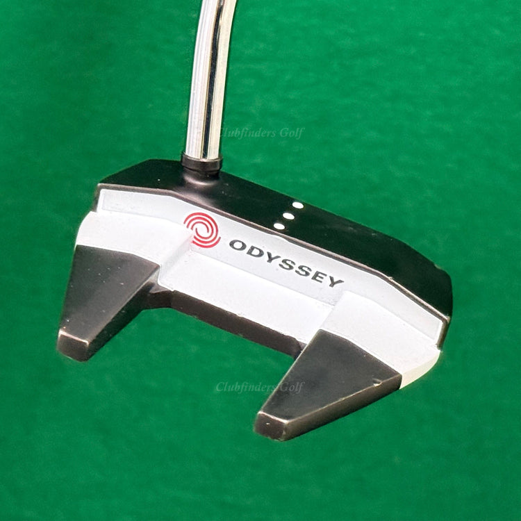 Odyssey White Hot Versa #7 Black 35.5" Double-Bend Mallet Putter w/Super Stroke