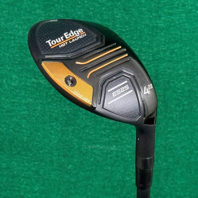 Tour Edge Hot Launch E525 22° 4 Hybrid UST Helium 55-R Graphite Regular w/HC