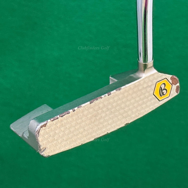Bettinardi 2017 Queen B #8 Satin-Silver 33.75" Single-Bend Putter Golf Club