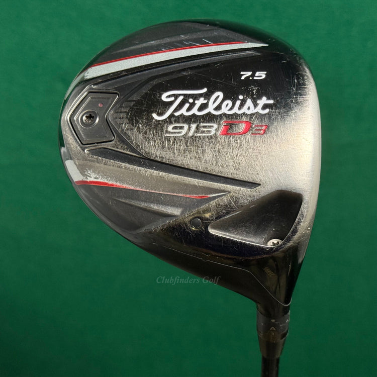 Titleist 913 D3 7.5° Driver Fujikura Atmos 5S Graphite Stiff