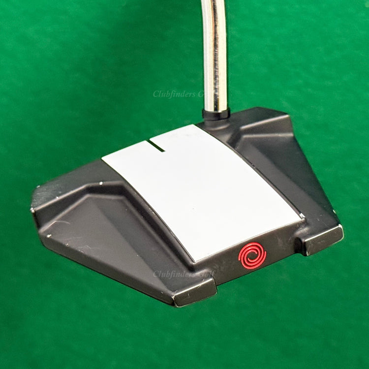 LH Odyssey White Hot Versa TWELVE 35" DB Mallet Putter w/ Super Stroke & HC