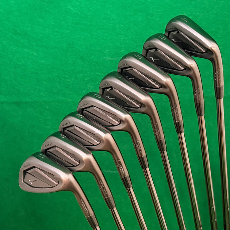 Mizuno JPX 925 Forged Black 4-GW Iron Set KBS Tour Lite Steel Stiff