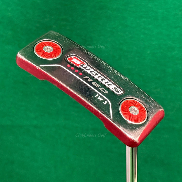 Odyssey O-Works Red 1W S 34.75" Slant-Neck Wide Blade Putter Golf Club