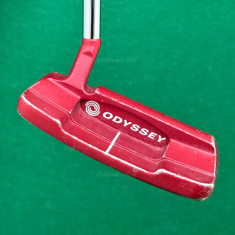 Odyssey O-Works Red 1W S 34.75" Slant-Neck Wide Blade Putter Golf Club