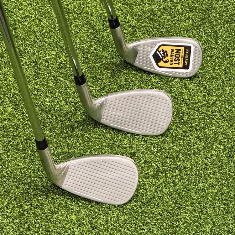 NEW LH Tour Edge Hot Launch Max D 4-PW Iron Set KBS Max MT 85 Steel Regular