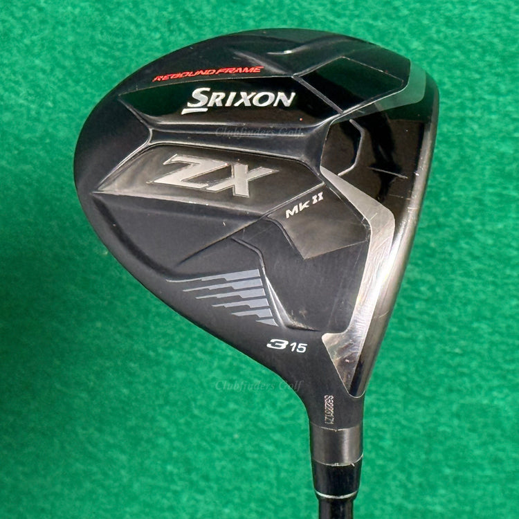 Srixon ZX MK II 15° Fairway Wood 3 Fujikura Ventus Red FW 5-A Seniors w/ HC