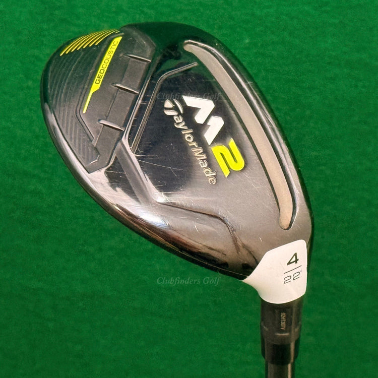 TaylorMade M2 2017 22° 4 Hybrid TaylorMade M2 REAX 55-A Graphite Seniors