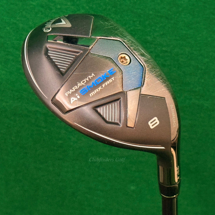 Callaway Paradym Ai Smoke Max Fast 33°* 8 Hybrid Tensei Blue 40-R2 Seniors w/HC