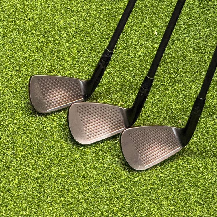 PXG 0317 CB Milled 3X Forged 4-PW Iron Set DG MID TI 115 S400 Matte Black Stiff
