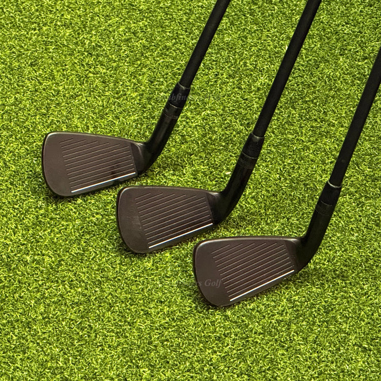 PXG 0317 CB Milled 3X Forged 4-PW Iron Set DG MID TI 115 S400 Matte Black Stiff