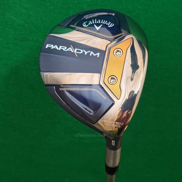 Callaway Paradym 20° Fairway Wood Heaven Wood Fujikura Air Speeder 50-S Stiff