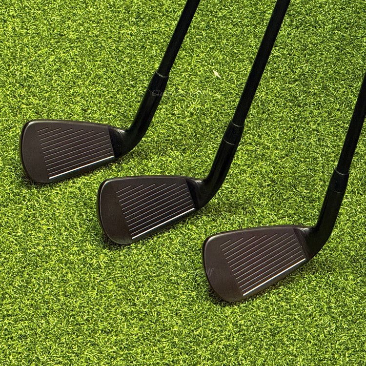 PXG 0311P GEN6 Forged Double Black 5-GW Iron Set KBS Max 65 Graphite Regular