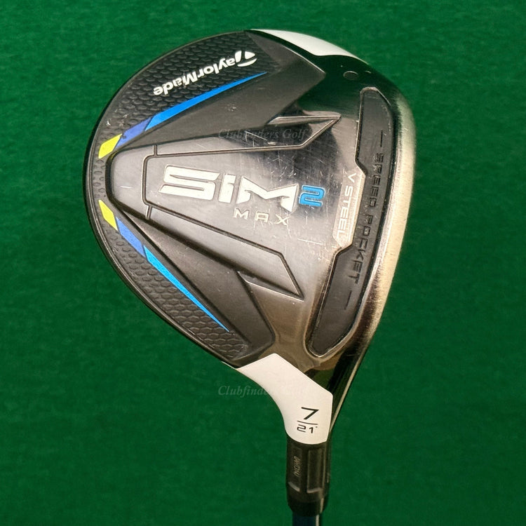 TaylorMade SIM 2 MAX 21° Fairway Wood 7 TaylorMade Tensei TM 50 Regular
