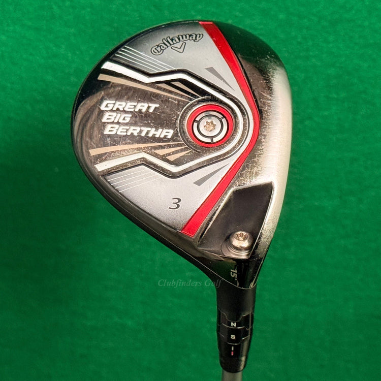 Callaway Great Big Bertha 15° Fairway 3 Wood Air Speeder 50-R Graphite Regular