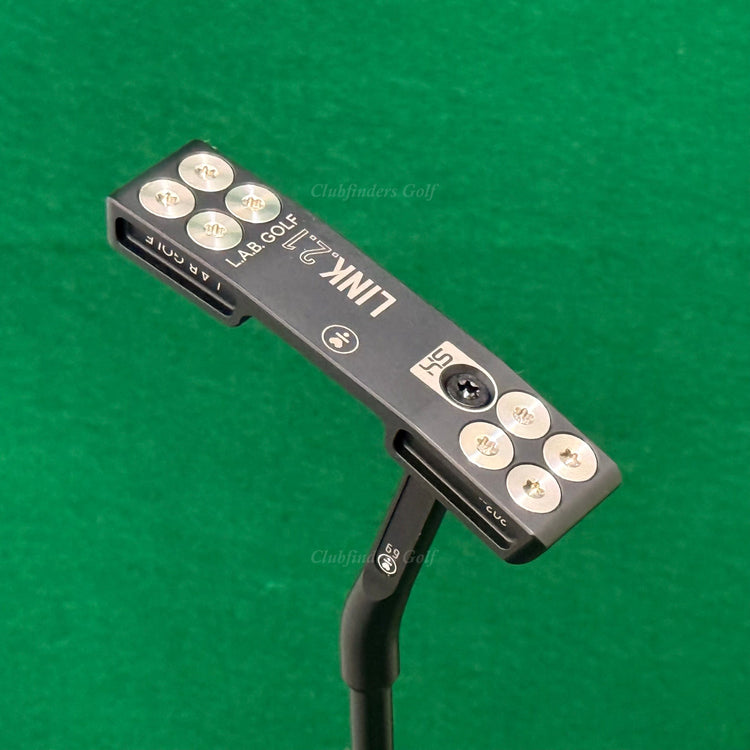 LAB Golf 2026 LINK.2.1 HS Milled 33" Putter Matte Black Stepped w/HC