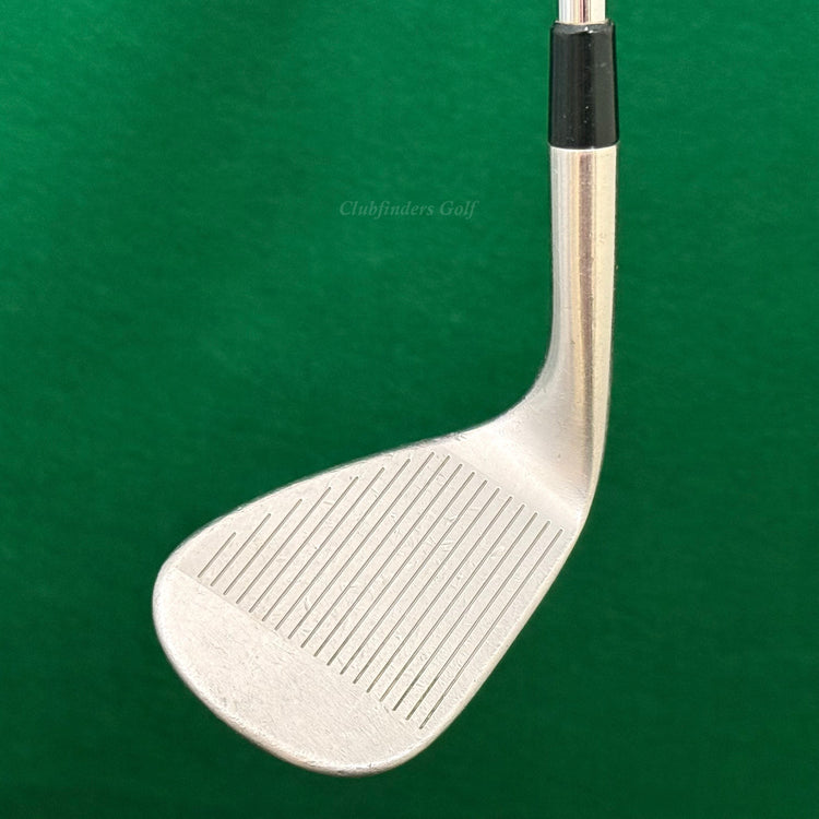 TaylorMade Milled Grind Chrome 58-SB11 58° Lob Wedge Stepped Steel Wedge Flex