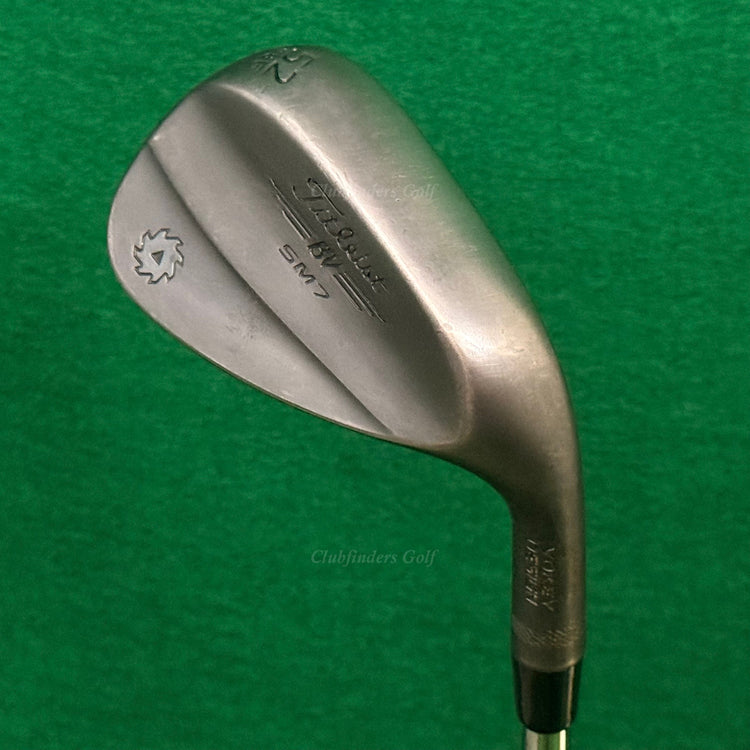 Titleist Vokey SM7 Jet Black 52-8F 52° Gap Wedge Vokey Design Steel Wedge Flex